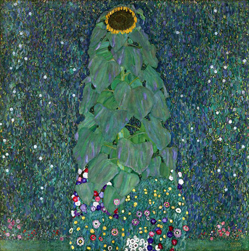 Sunflower Gustav Klimt